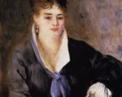 皮埃尔 奥古斯特 雷诺阿 : Lady in a Black Dress